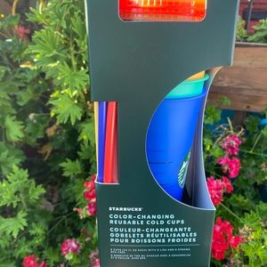 Starbucks Color Changing Reusable Cold Cups